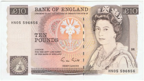 Wielka Brytania 379 - ND (1988-1991) - 10 funtów szterlingów; podpis Gill (awers).jpg
